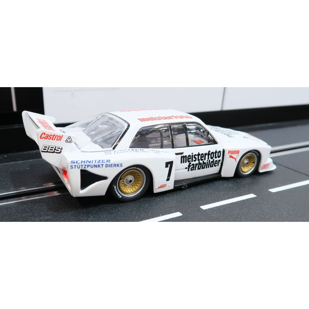 Carrera 32037 Digital 1:32 BMW 320 Turbo Flachbau Meisterfoto Team Schnitzer Nr.7 Slot Car