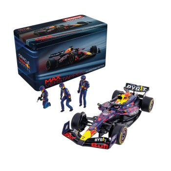 Carrera 32048 Digital 1:32 2024 F-1 Oracle Red Bull Racing RB20 - M Verstappen No.1 - Silverstone Special Set with 3 Figurines Limited Edition