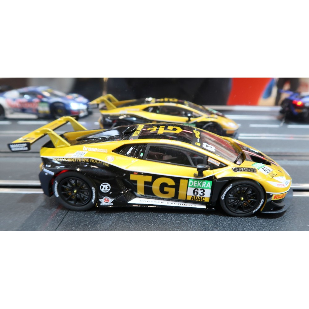 Carrera 32058 Digital 1:32 Lamborghini Huracan GT3 Evo2 GRT Grasser Racing No 63 DTM 2024 Slot Car