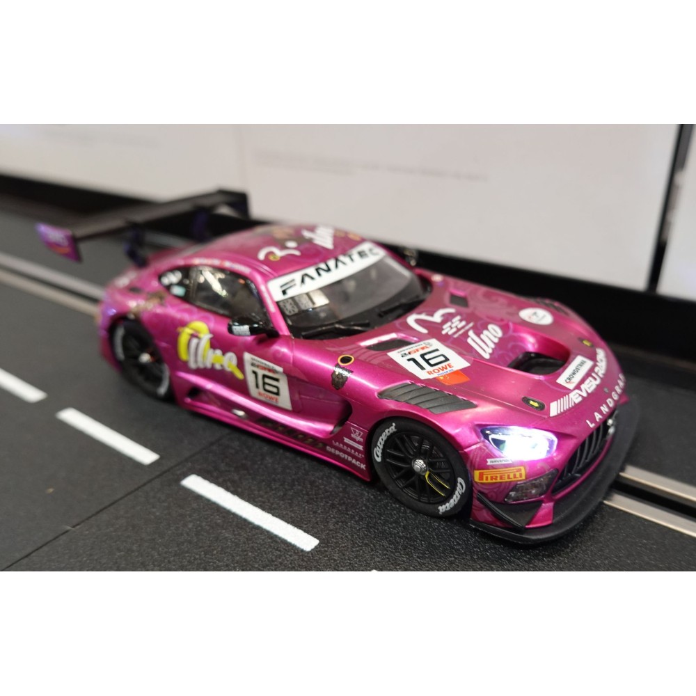 Carrera 32062 Digital 1:32 Mercedes-AMG GT3 Evo Unoracing Team Landgraf No 16 2024 Spa 24h Slot Car