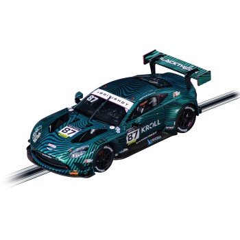 Carrera 32069 Digital 1:32 Aston-Martin Vantage GT3 Evo Blackthorn AMR No 87 British GT 2024 Slot Car