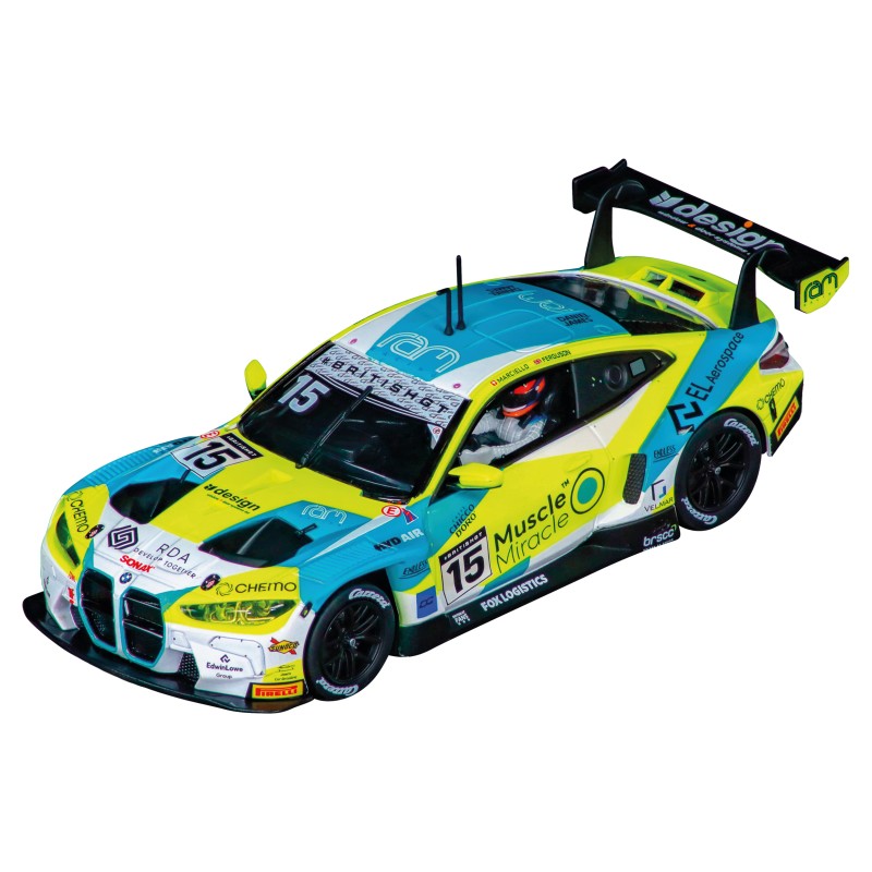 Carrera 32078 Digital 1:32 BMW M4 GT3 RAM Racing No 15 British GT 2024 Slot Car