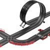 Carrera 62573 - Go 1:43 Racing for Glory F1 Slot Car Racing Set Mercedes Hamilton vs Ferrari Sainz