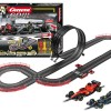 Carrera 62573 - Go 1:43 Racing for Glory F1 Slot Car Racing Set Mercedes Hamilton vs Ferrari Sainz