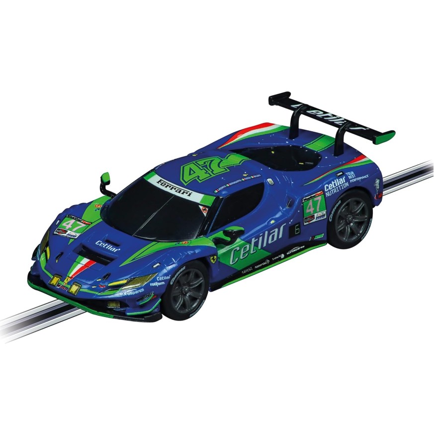 Carrera 62575 - GO!!! 1:43 Ferrari Power Racing Slot Car Racing Set 2x Ferrari 296 GT3