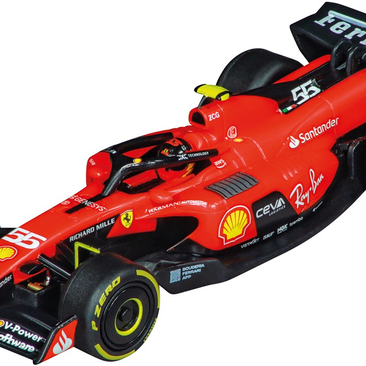 Carrera 62581 - Go 1:43 Formula Free Racing F1 Wireless Slot Car Set Red Bull RB19 vs Ferrari SF-23