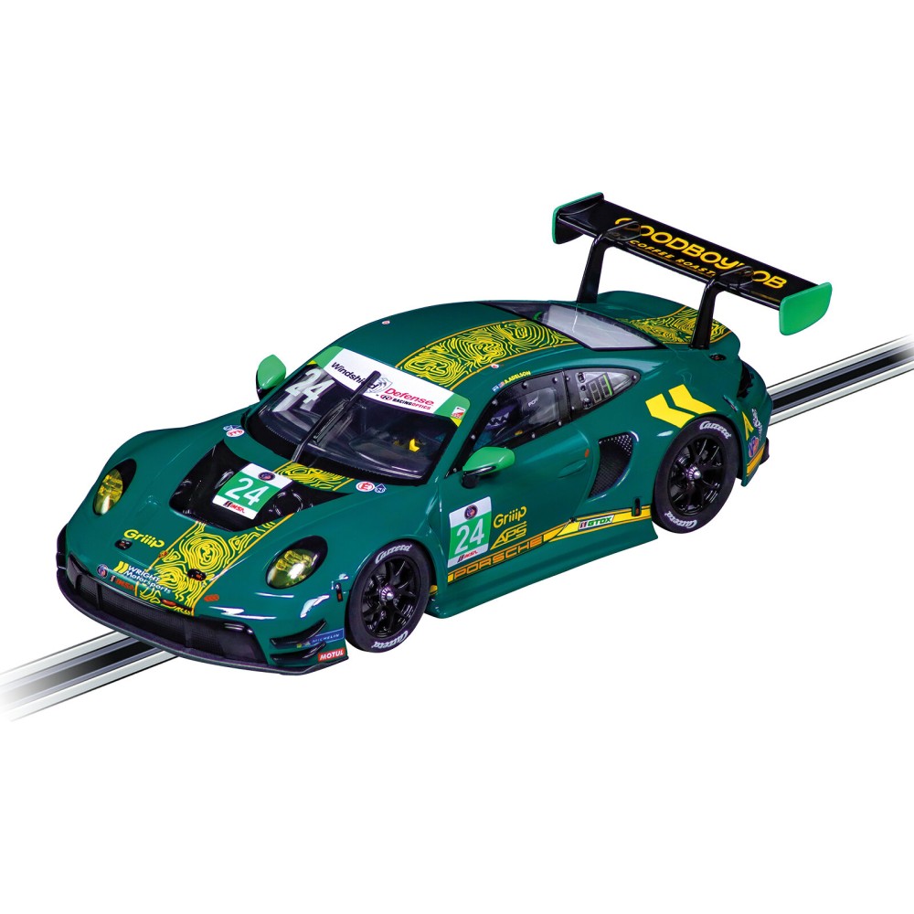 Carrera 23640 Digital 1:24 Reach for Gold Wireless Slot Car Race Set Audi R8 LMS vs Porsche 911 GT3 R