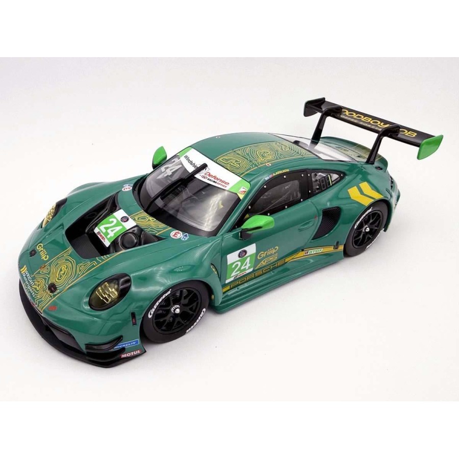 Carrera 24008 Digital 1:24 Porsche 911 GT3 R Wright Motorsports No 24 Slot Car