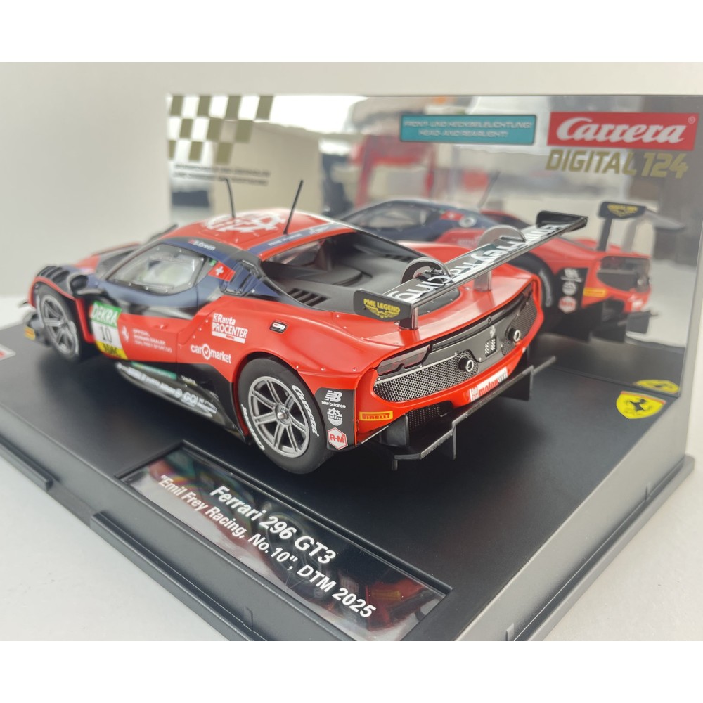 Carrera 24016 Digital 1:24 Ferrari 296 GT3 Emil Frey Racing No 10 DTM 2025 Slot Car