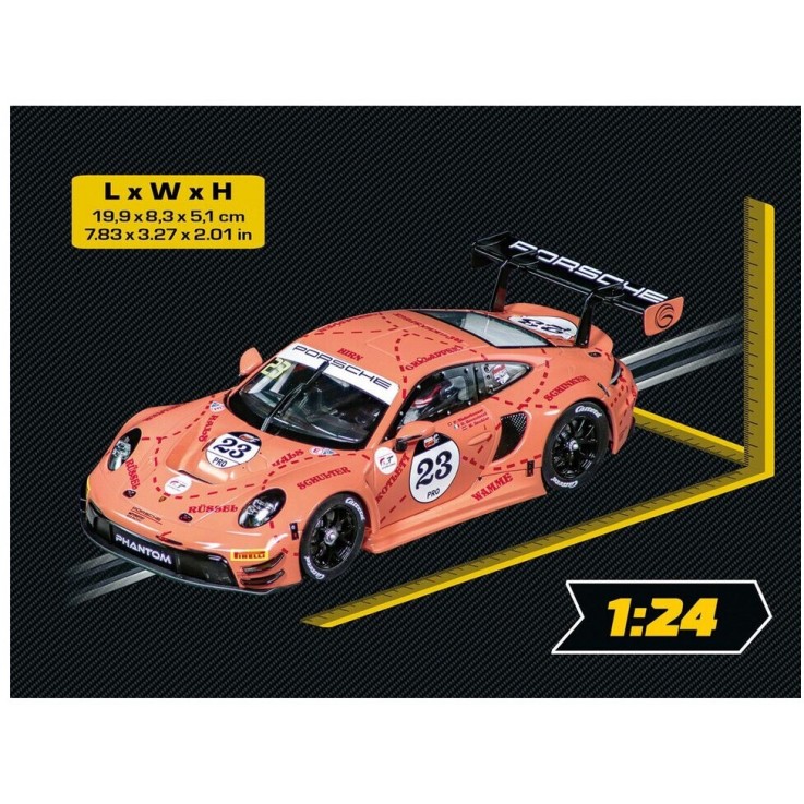 Carrera 24021 Digital 1:24 Porsche 911 GT3 R Phantom Global Racing No 23 Suzuka 2025 Slot Car