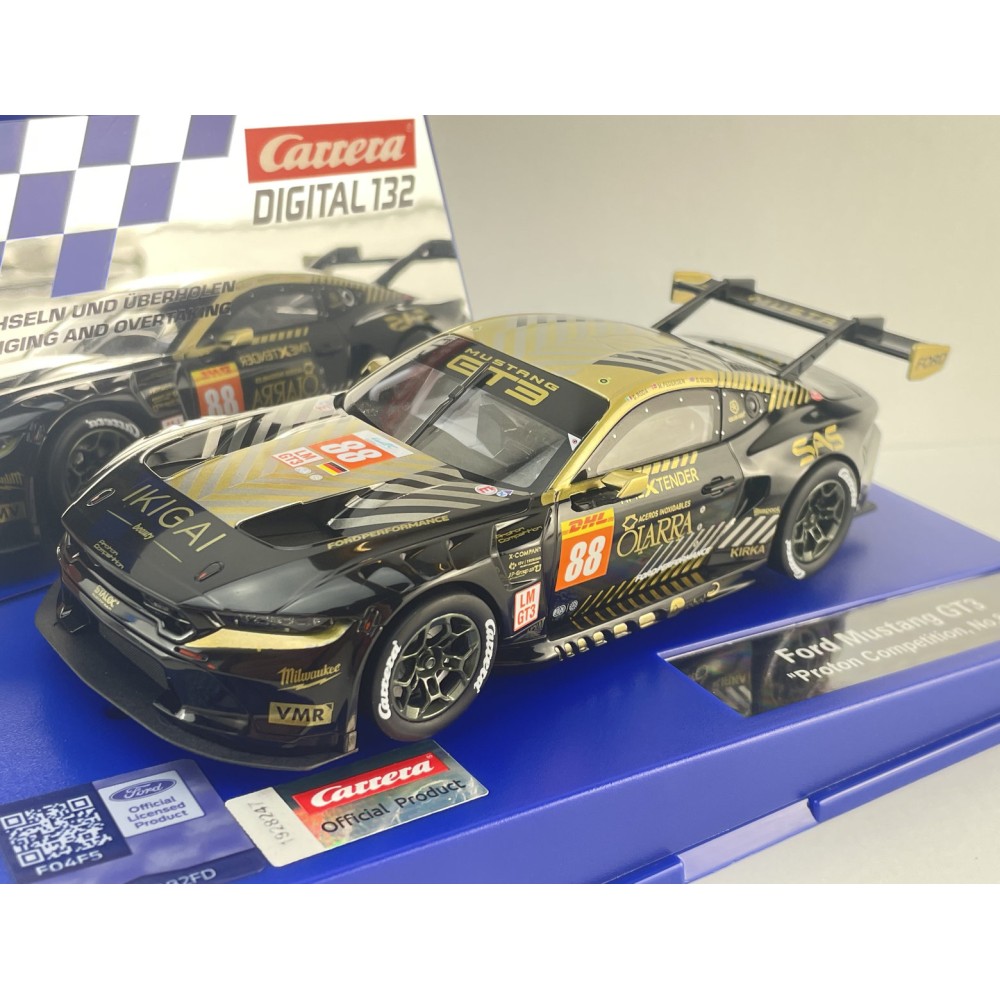 Carrera 32121 Digital 1:32 Ford Mustang GT3 Proton Competition No.88 Spa 2024 Slot Car