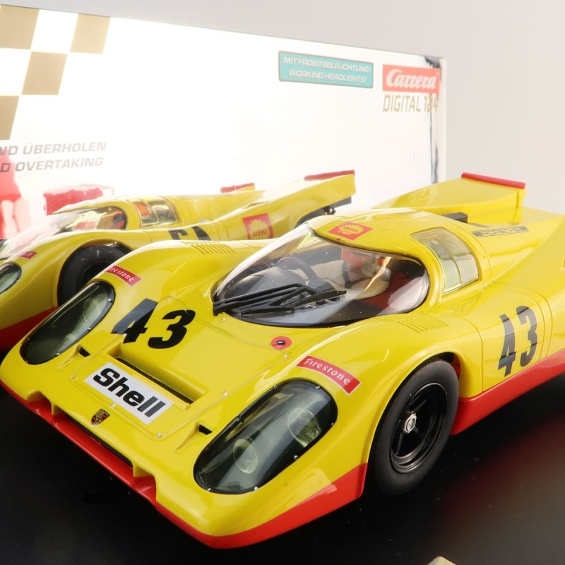 Carrera 23975 Digital 1:24 Porsche 917KH No 43 Shell Spa 1000km 1970 Slot Car