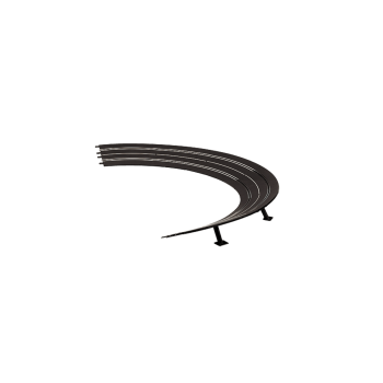 Carrera 20576 Digital Evolution1:32 High Banked Curve R3 / 30, 6 Pieces Track Pack