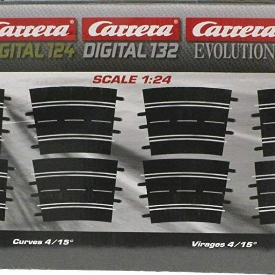Carrera 20578 Digital Evolution1:32 Curve 4/15° 12 Pieces Track Pack