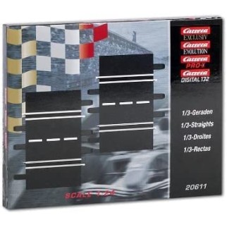Carrera 20612 Digital Evolution1:32 Straight Track 1/4 2 Pieces