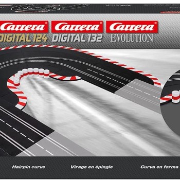 Carrera 20613 Digital Evolution1:32 Hairpin Curve Set R1 60° 19 pieces Track Pack