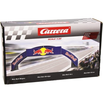 Carrera 21125 Digital Evolution1:32 Red Bull Pedestrian Bridge For 4 Lanes