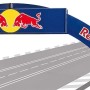 Carrera 21125 Digital Evolution1:32 Red Bull Pedestrian Bridge For 4 Lanes