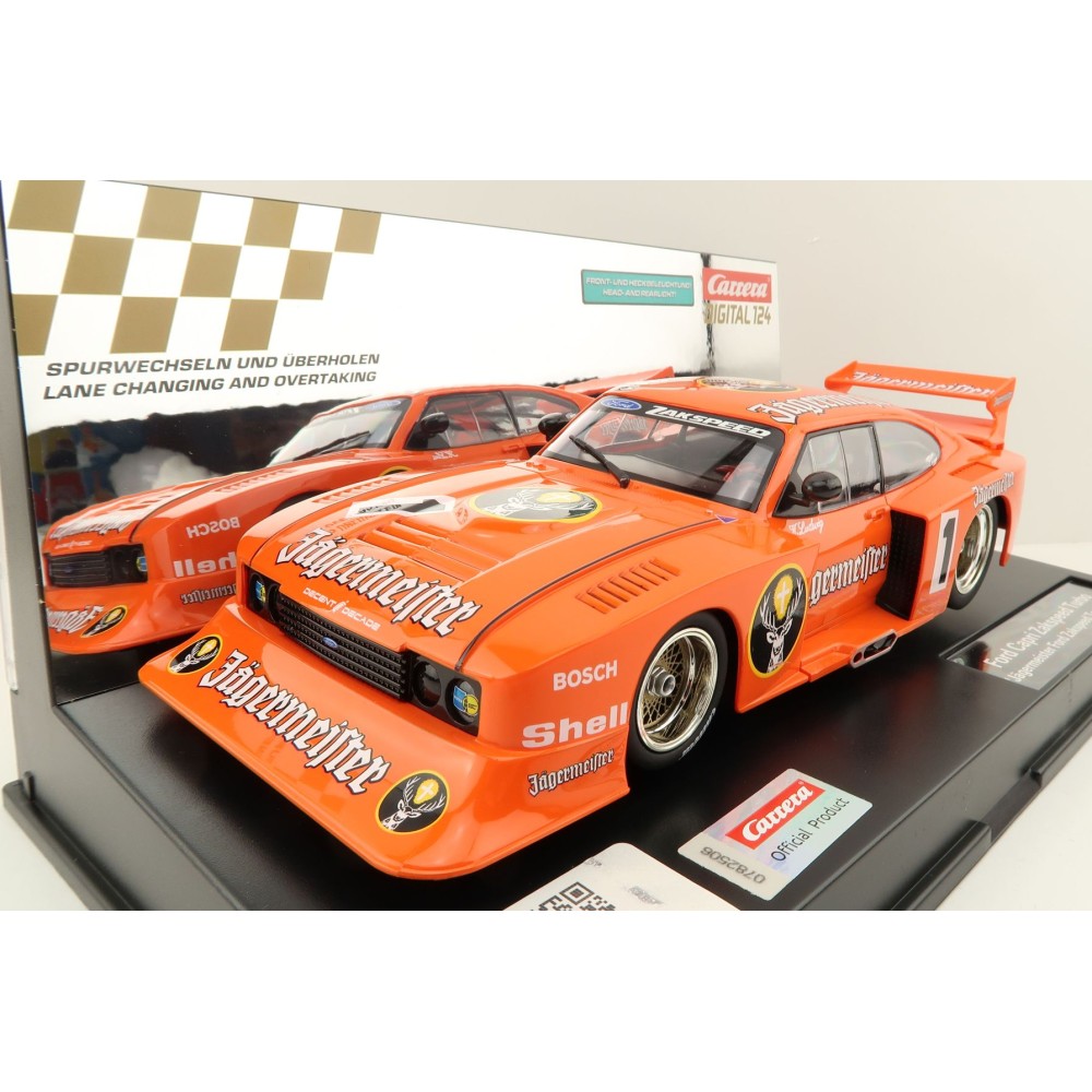 Carrera 23936 Digital 1:24 Ford Capri Zakspeed Turbo - Jägermeister  No 1 Slot Car