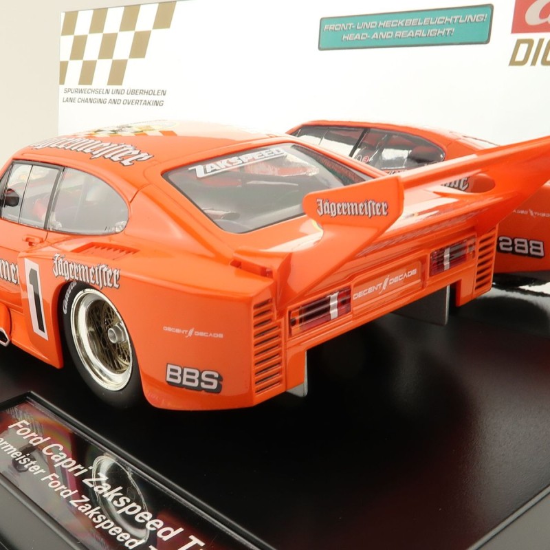 Carrera 23936 Digital 1:24 Ford Capri Zakspeed Turbo - Jägermeister  No 1 Slot Car