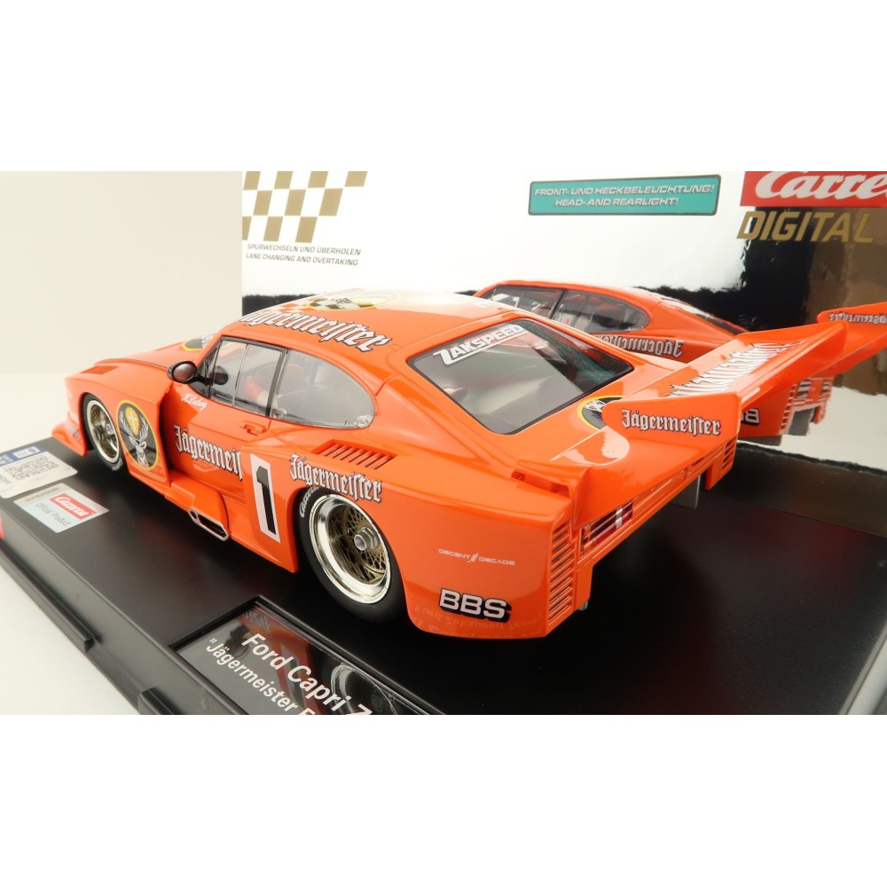 Carrera 23936 Digital 1:24 Ford Capri Zakspeed Turbo - Jägermeister  No 1 Slot Car