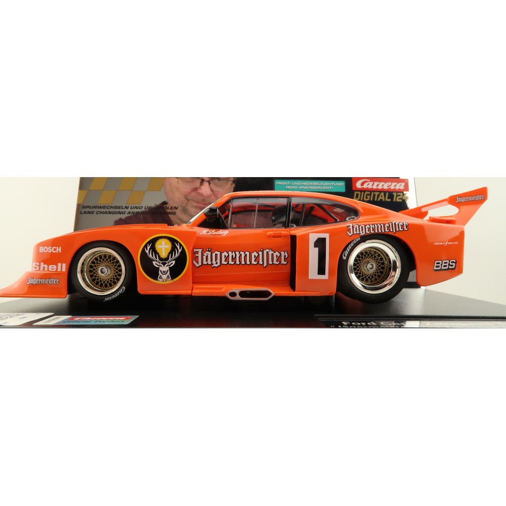 Carrera 23936 Digital 1:24 Ford Capri Zakspeed Turbo - Jägermeister  No 1 Slot Car