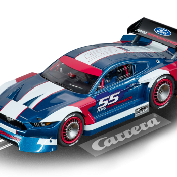 Carrera 25236 Evolution 1:32 Evo Break Away Slot Car Set -  Ford Mustang vs Chevrolet Camaro