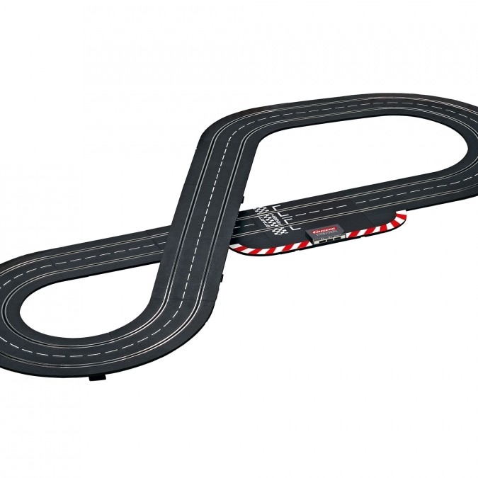 Carrera 25240 Evolution 1:32 Super Cars Slot Car Set Corvette C7.R vs Lamborghini Huracán