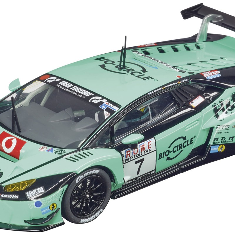 Carrera 25240 Evolution 1:32 Super Cars Slot Car Set Corvette C7.R vs Lamborghini Huracán