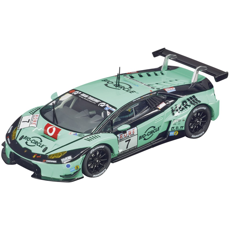 Carrera 25240 Evolution 1:32 Super Cars Slot Car Set Corvette C7.R vs Lamborghini Huracán