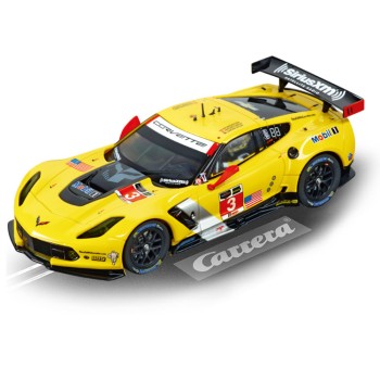 Carrera 25240 Evolution 1:32 Super Cars Slot Car Set Corvette C7.R vs Lamborghini Huracán