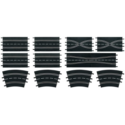 Carrera 26956 Digital Evolution1:32 Track Extension Set 3 ( 12 Pieces )