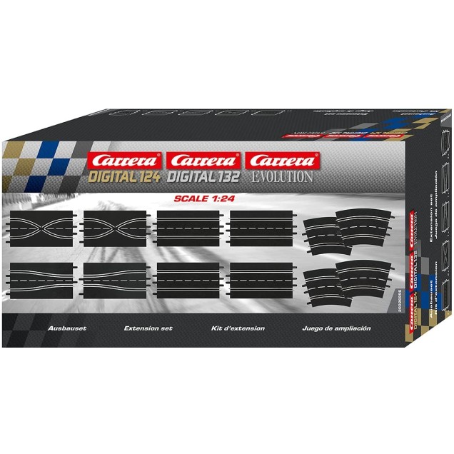 Carrera 26956 Digital Evolution1:32 Track Extension Set 3 ( 12 Pieces )