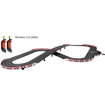 Carrera 30038 Digital 1:32 Pole to Podium Slot Car Racing Set Mercedes-AMG GT3 vs Ferrari 296 Wireless 2.0 