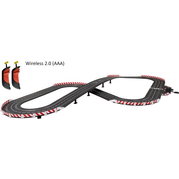 Carrera 30038 Digital 1:32 Pole to Podium Slot Car Racing Set Mercedes-AMG GT3 vs Ferrari 296 Wireless 2.0 