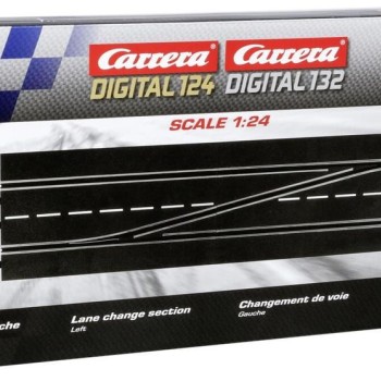 Carrera 30343 Digital 1:24 1:32 Lane Change Track Section Left