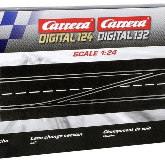 Carrera 30343 Digital 1:24 1:32 Lane Change Track Section Left