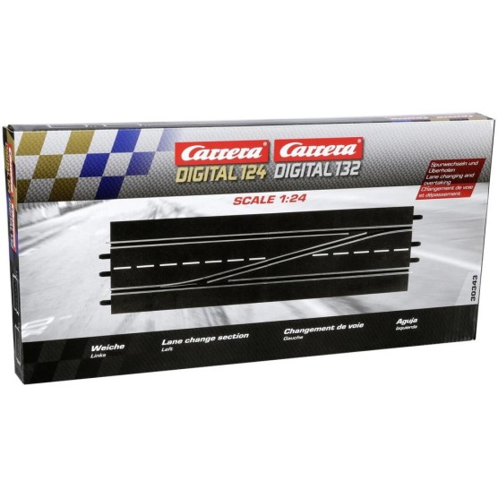 Carrera 30343 Digital 1:24 1:32 Lane Change Track Section Left