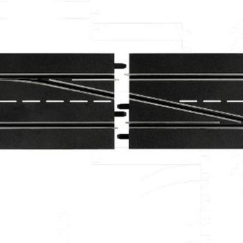 Carrera 30345 Digital 1:24 1:32 Lane Change Track Section Right