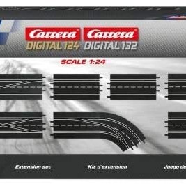 Carrera 30367 Digital 1:24 1:32 Track Extension Set Change Lanes 7 pieces