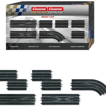 Carrera 30367 Digital 1:24 1:32 Track Extension Set Change Lanes 7 pieces