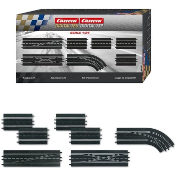 Carrera 30367 Digital 1:24 1:32 Track Extension Set Change Lanes 7 pieces