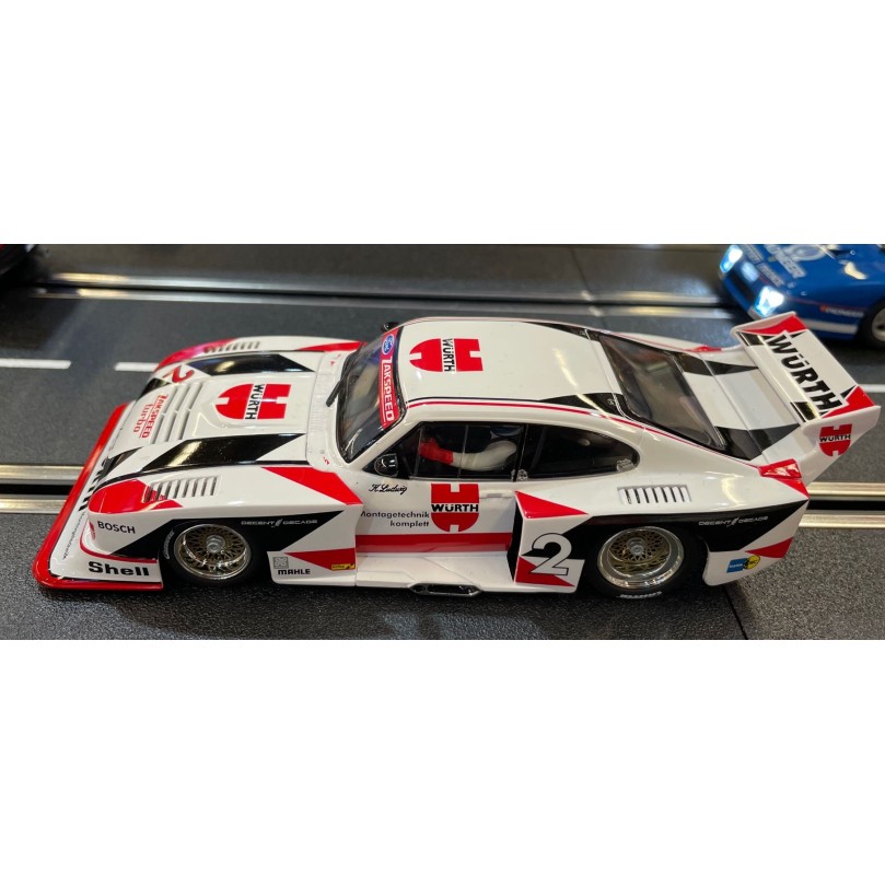 Carrera 31042 Digital 1:32 Ford Capri Zakspeed Turbo Würth Klaus Ludwig No 2 Slot Car
