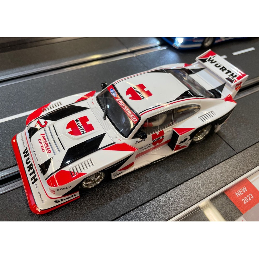 Carrera 31042 Digital 1:32 Ford Capri Zakspeed Turbo Würth Klaus Ludwig No 2 Slot Car
