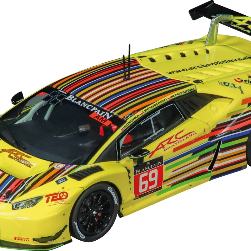 Carrera 31080 Digital 1:32 Lamborghini Huracan GT3 ARC Bratislava No 69 24H Spa 2016 Slot Car