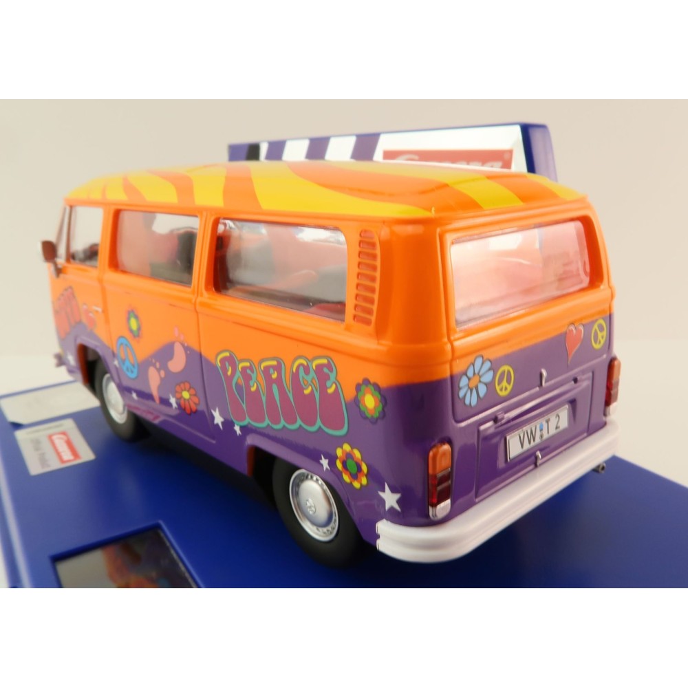 Carrera 31095 Digital 1:32 Volkswagen VW Bus Panel Van T2b Peace and Love Slot Car