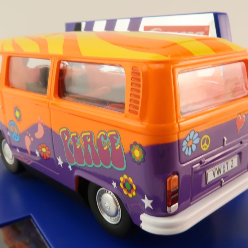 Carrera 31095 Digital 1:32 Volkswagen VW Bus Panel Van T2b Peace and Love Slot Car