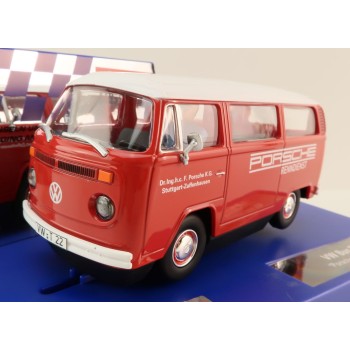 Carrera 31096 Digital 1:32 Volkswagen VW Bus Panel Van T2b Porsche Race Service Slot Car