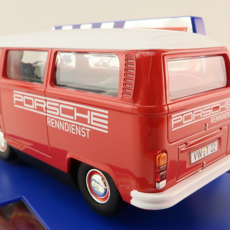 Carrera 31096 Digital 1:32 Volkswagen VW Bus Panel Van T2b Porsche Race Service Slot Car