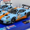 Carrera 32019 Digital 1:32 Porsche 911R GT3 Gulf Mike Wainwright Nr. 86 Silverstone 2014 Slot Car